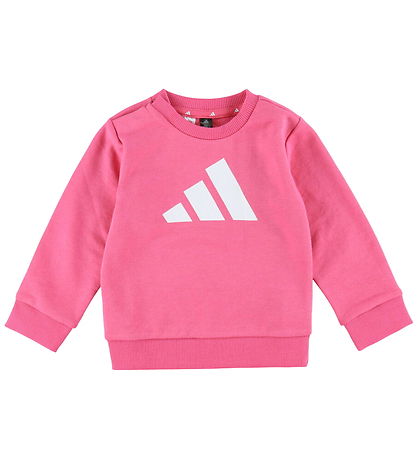 adidas Performance Sweatsæt - I BL FT JOG - Pnkfus/White