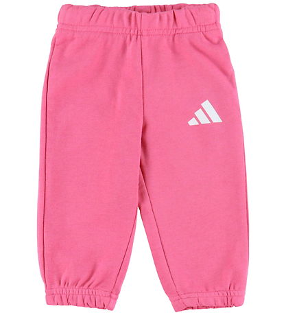 adidas Performance Sweatsæt - I BL FT JOG - Pnkfus/White