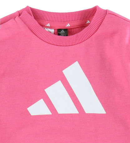 adidas Performance Sweatsæt - I BL FT JOG - Pnkfus/White