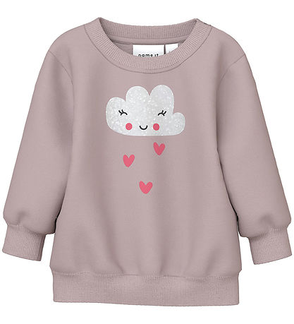 Name It Sweatshirt - NbfVrillie - Burnished Lilac/Cloud