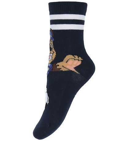 Name It Strømper - 3-pak - NmmJonathan - Pawpatrol - Dusty Blue/
