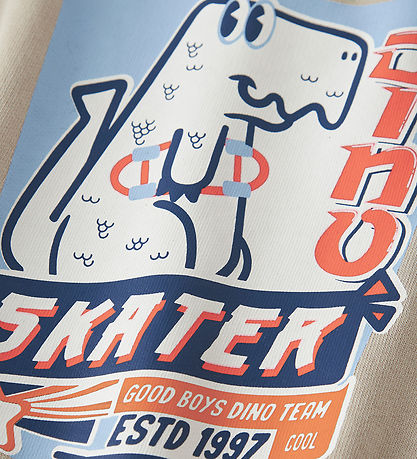Name It Sweatshirt - NmmVasha - Peyote/Skater Dino