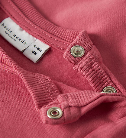 Name It Sweatshirt - NbfVrillie - Rapture Rose/Raspberry