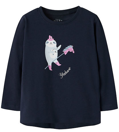Name It Bluse - NmfVix - Navy Blazer/Yeehaw