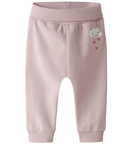 Name It Bukser - NbfVrillie - Burnished Lilac/Cloud