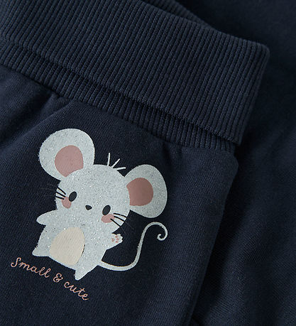 Name It Bukser - NbfVrillie - Navy Blazer/Mouse