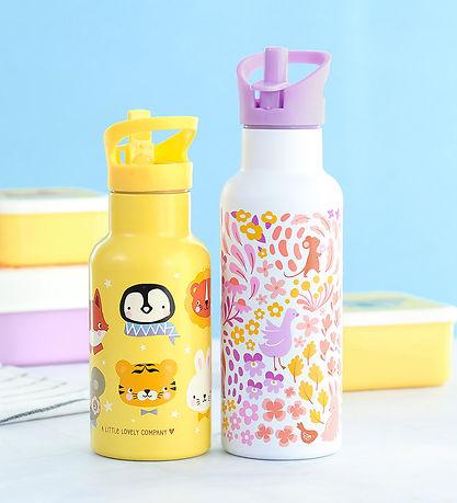 A Little Lovely Company Drikkedunk - Rustfrit Stål - 500ml 