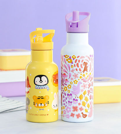 A Little Lovely Company Drikkedunk - Rustfrit Stål - 350ml 