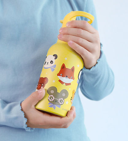A Little Lovely Company Drikkedunk - Rustfrit Stål - 350ml 