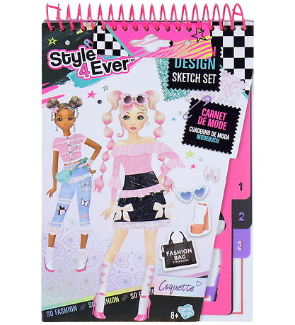 Style 4 Ever Fashion Designer Mini Skitsebogssæt