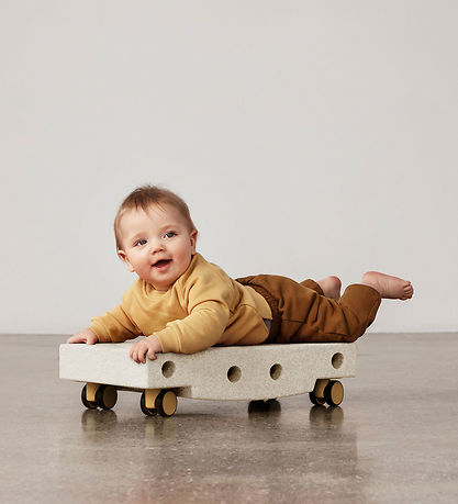 MODU Rullebræt - 5 Dele - 50x30x12 cm - Sand Grey/Honey Yellow