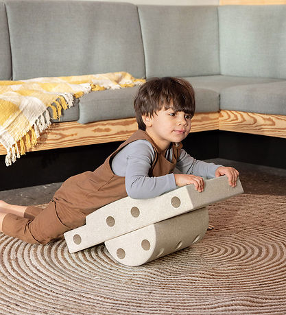 MODU Curiosity Sæt - 14 Dele - 50x30x20 cm - Sand Grey/Honey Yel