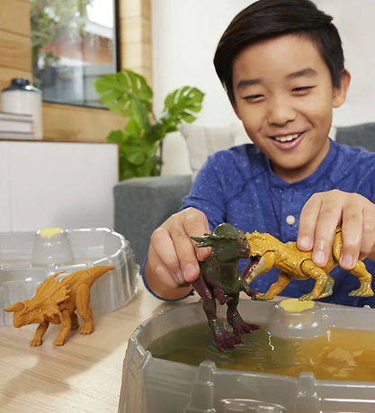 Jurassic World Legetøj - Rebirth Dino Reveal - Battle Pack