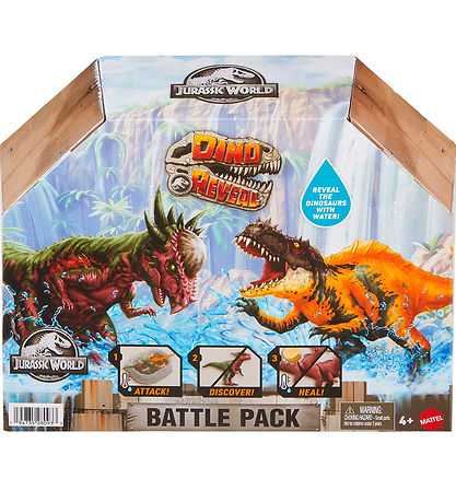 Jurassic World Legetøj - Rebirth Dino Reveal - Battle Pack