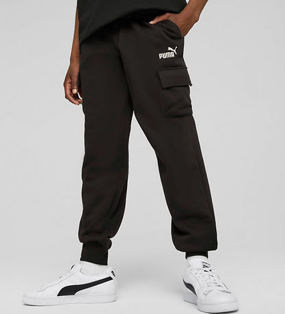 Puma Cargo Pants - ESS No. 1 Logo - Sort