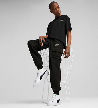 Puma Cargo Pants - ESS No. 1 Logo - Sort