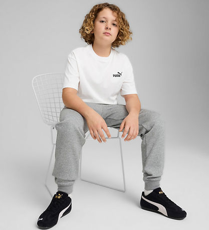 Puma T-Shirt - ESS Small No. 1 Relaxed - Hvid