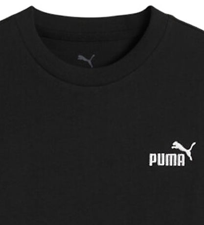 Puma T-Shirt - ESS Small No. 1 Logo Relaxed - Sort