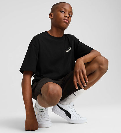 Puma T-Shirt - ESS Small No. 1 Logo Relaxed - Sort