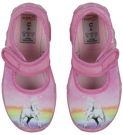 Superfit Ballerina Hjemmesko - Bonny - Tex - Rosa