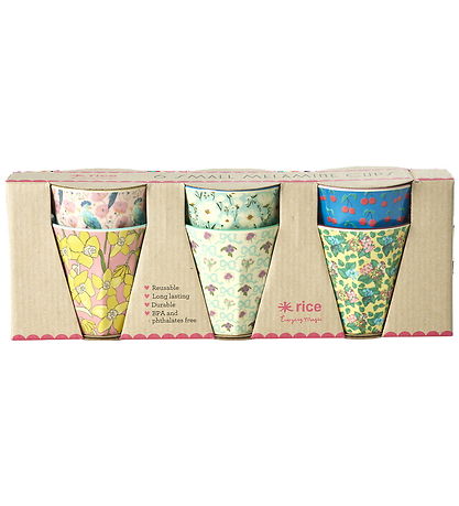 Rice Kopper - Melamin - 6 stk. - 160 ml - Show Your True Colors