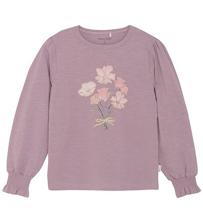 Minymo Bluse - Elderberry