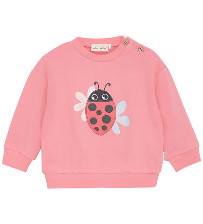 Minymo Sweatshirt - Strawberry Pink