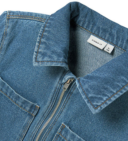 Name It Kjole - Denim - NkfAstrid - Medium Blue Denim