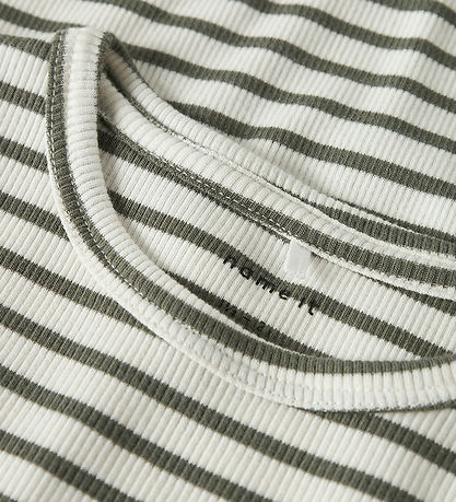 Name it Bluse - Rib - Noos - NmnBani - Dusty Olive