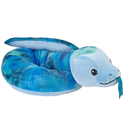 Wild Republic Bamse - Squishy Slange - Blå