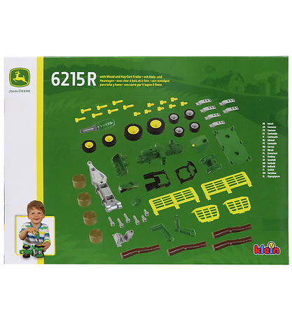 John Deere Kids Traktor - 27x59 - Grøn