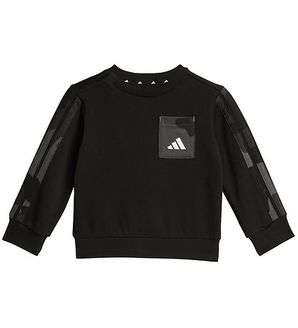 adidas Performance Sweatsæt - INF Camo FL - Black/White