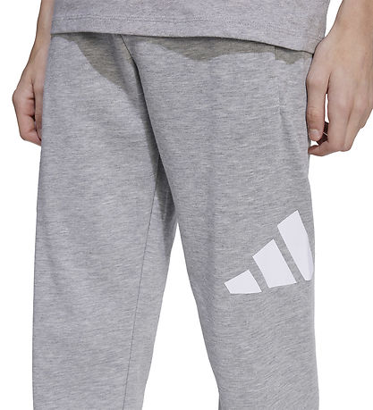 adidas Performance Sweatpants - J BL FT PT - Mgreyh/White