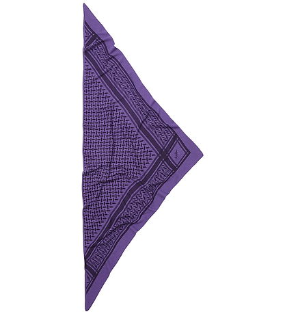 Lala Berlin Tørklæde - Triangel Solid M - Iris