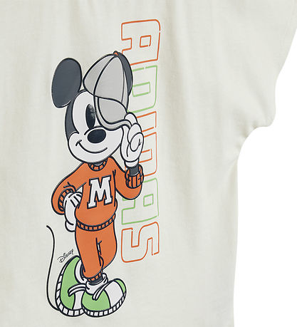 adidas Performance T-shirt - I DY MM - Mickey Mouse - Owhite/Lim