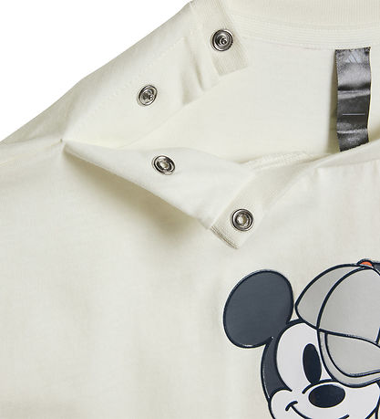 adidas Performance T-shirt - I DY MM - Mickey Mouse - Owhite/Lim