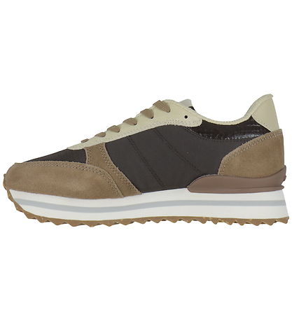Woden Sko - Ronja Plateau - Chocolate Multi