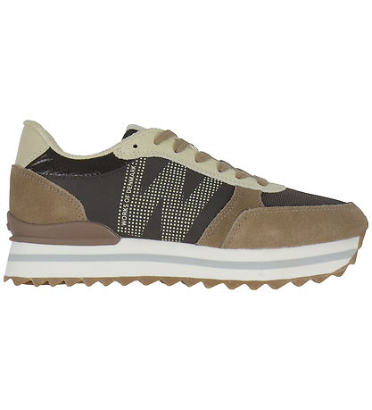 Woden Sko - Ronja Plateau - Chocolate Multi