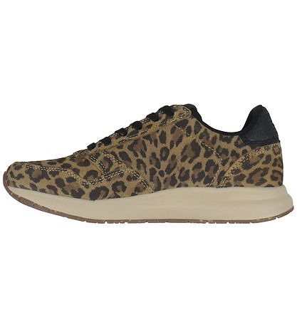 Woden sko - Nicoline Leo - Leopard