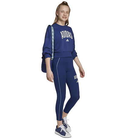 adidas Performance Sweatshirt - JG CLGT FT - Dkblue/White