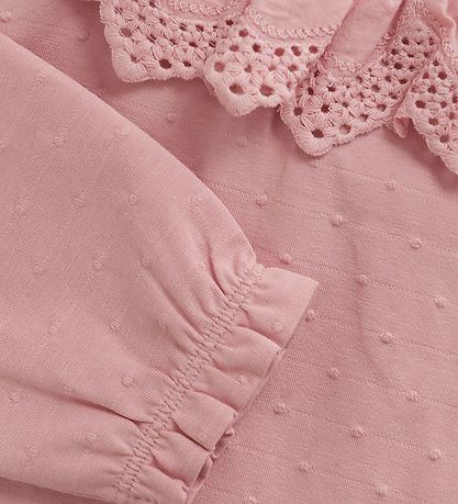 En Fant Bluse - Bridal Rose