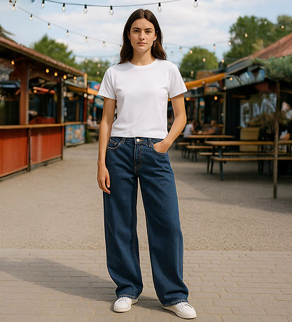 Hound Jeans - Low Rise - Wide - Blue Denim