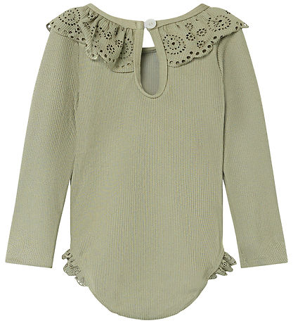 Lil' Atelier Badedragt - NbfFola - Forst Fog