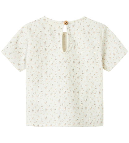 Lil' Atelier T-shirt - NbfHailey - Coconut Milk