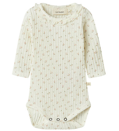 Lil' Atelier Body l/æ - Rib - NbfHulla - Coconut Milk