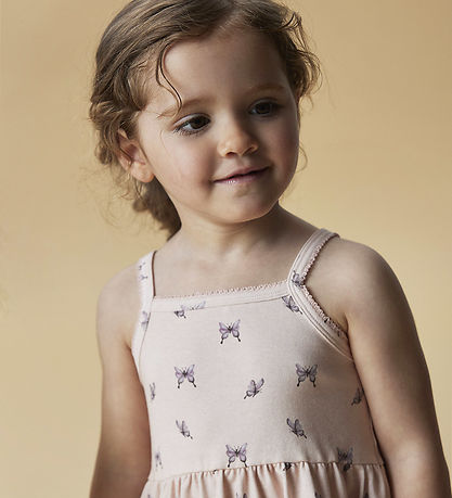 Lil' Atelier Top - NmfGayo - Peach Blush/Butterfly
