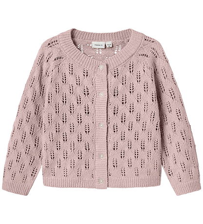 Name It Cardigan - Strik - NmfLeslie - Burnished Lilac