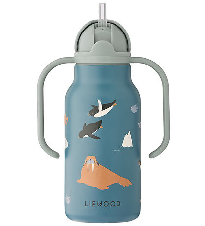 Liewood Drikkedunk - 250 ml - Arctic Sea / Ocean view