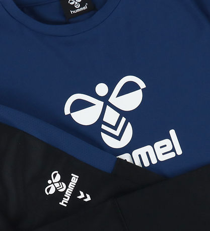 Hummel Træningssæt - HmlMega - Estate Blue