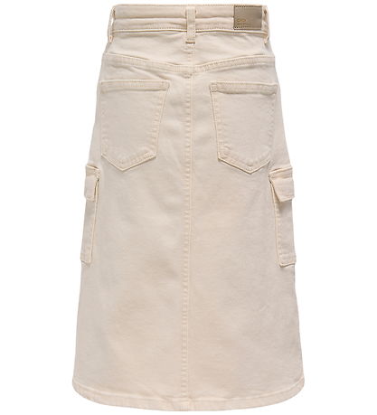 Kids Only Nederdel - Kogemily Cargo - Ecru